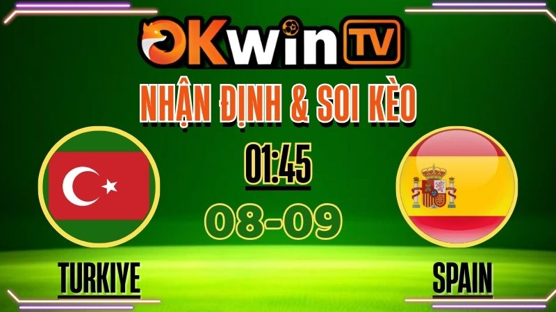 Nhận định & soi kèo Turkey vs Spain (08/09/2025) – Vòng Loại World Cup 2026