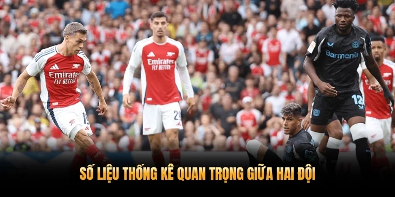 Số liệu thống kê quan trọng giữa hai đội